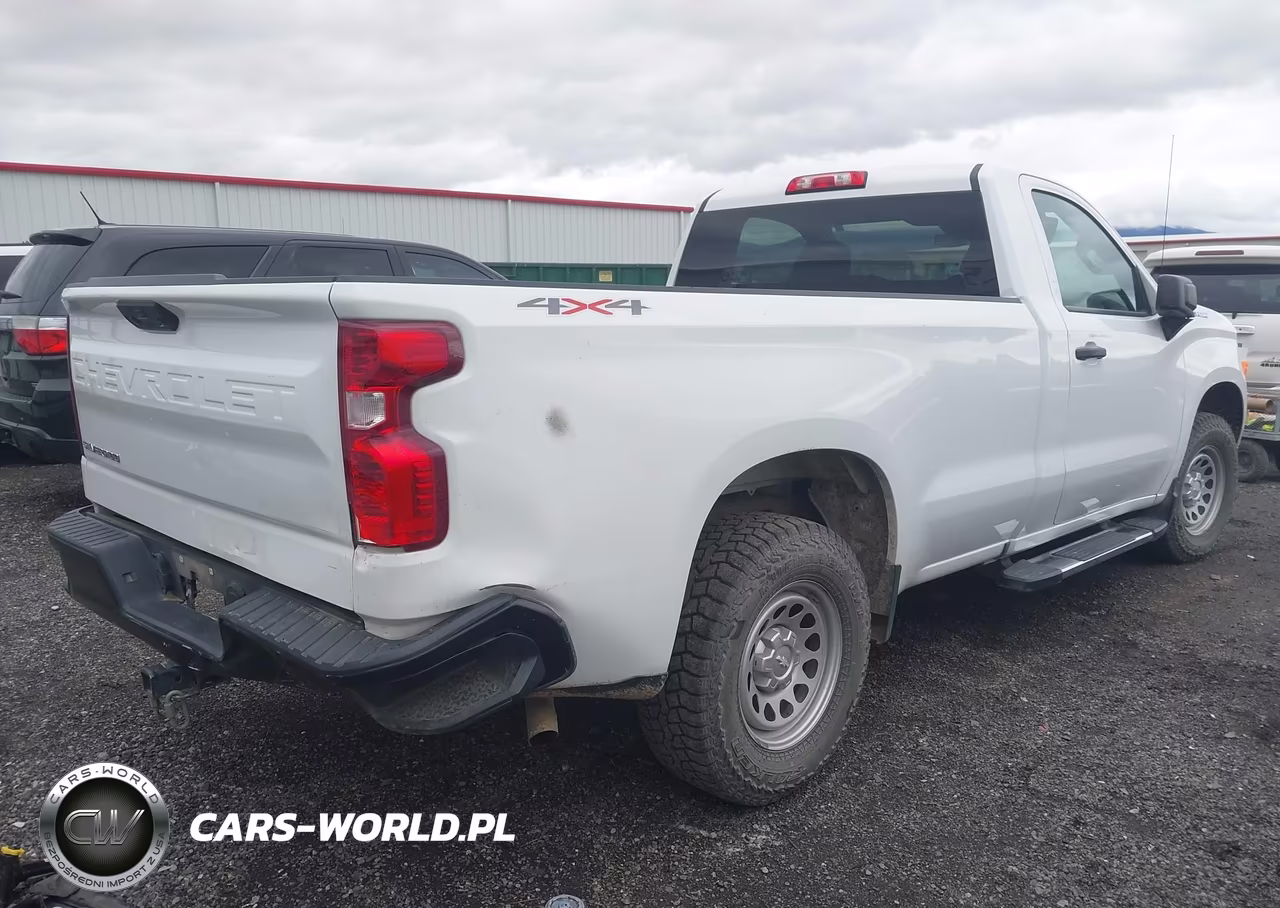2022 Chevrolet Silverado 1500 4Wd Long Bed Wt VIN:3GCNDAED5NG518247 - 4