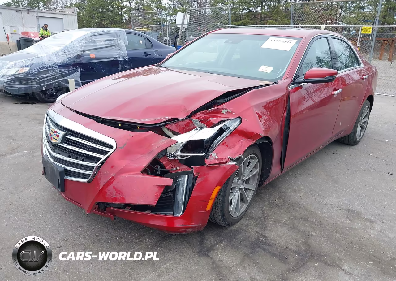 2017 Cadillac Cts Luxury VIN:1G6AX5SX1H0124915 - 2
