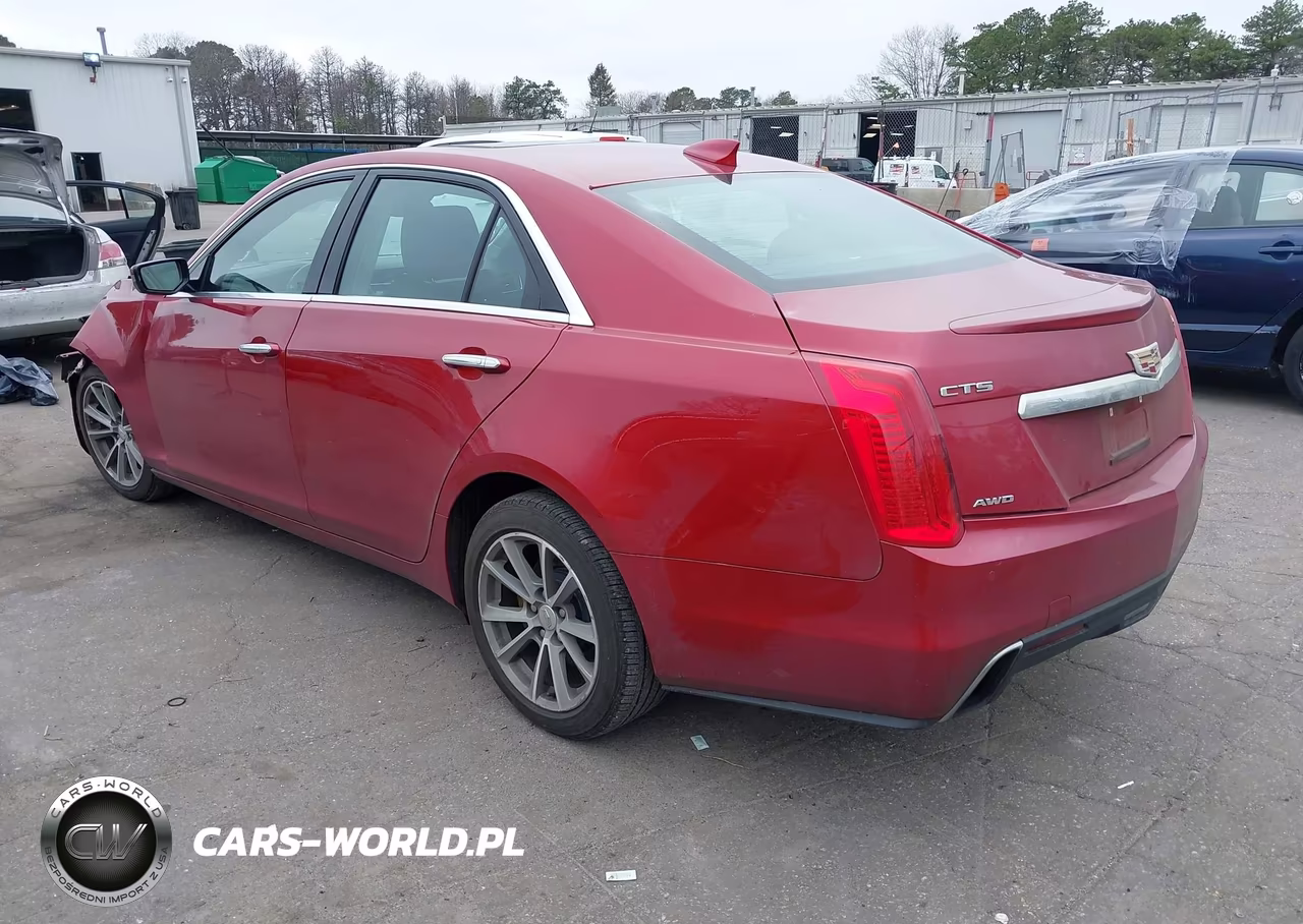 2017 Cadillac Cts Luxury VIN:1G6AX5SX1H0124915 - 3