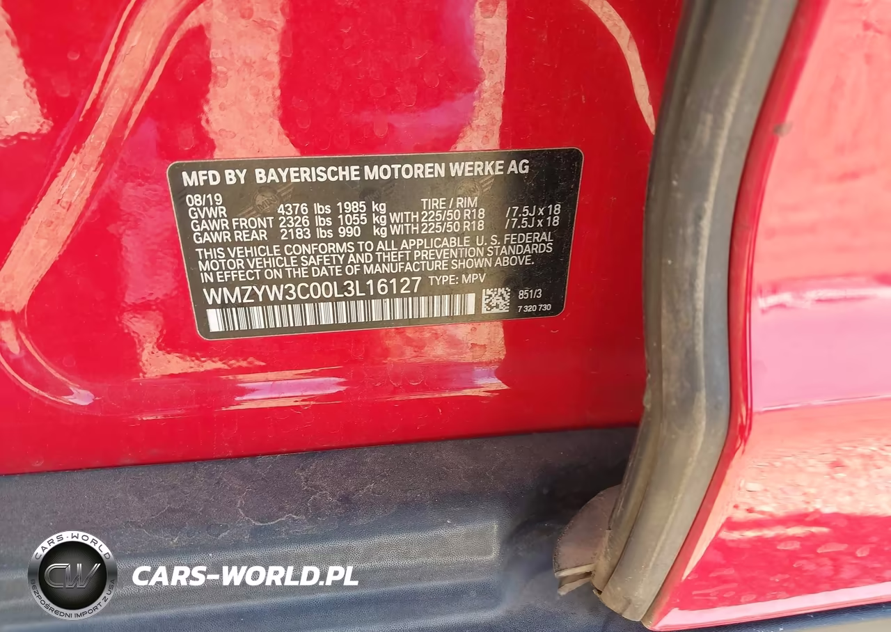 2020 Mini Countryman Cooper VIN:WMZYW3C00L3L16127 - 9