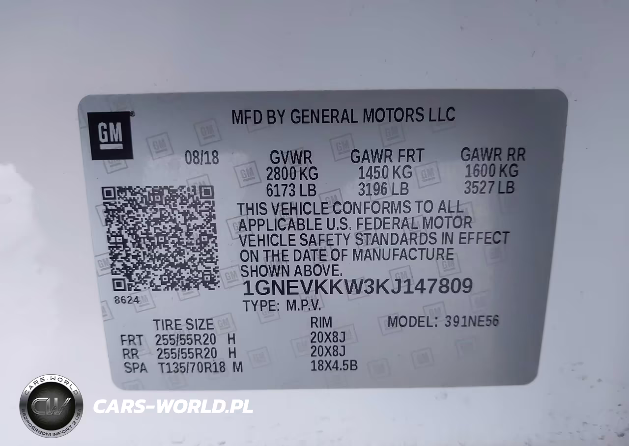 2019 Chevrolet Traverse Premier VIN:1GNEVKKW3KJ147809 - 9