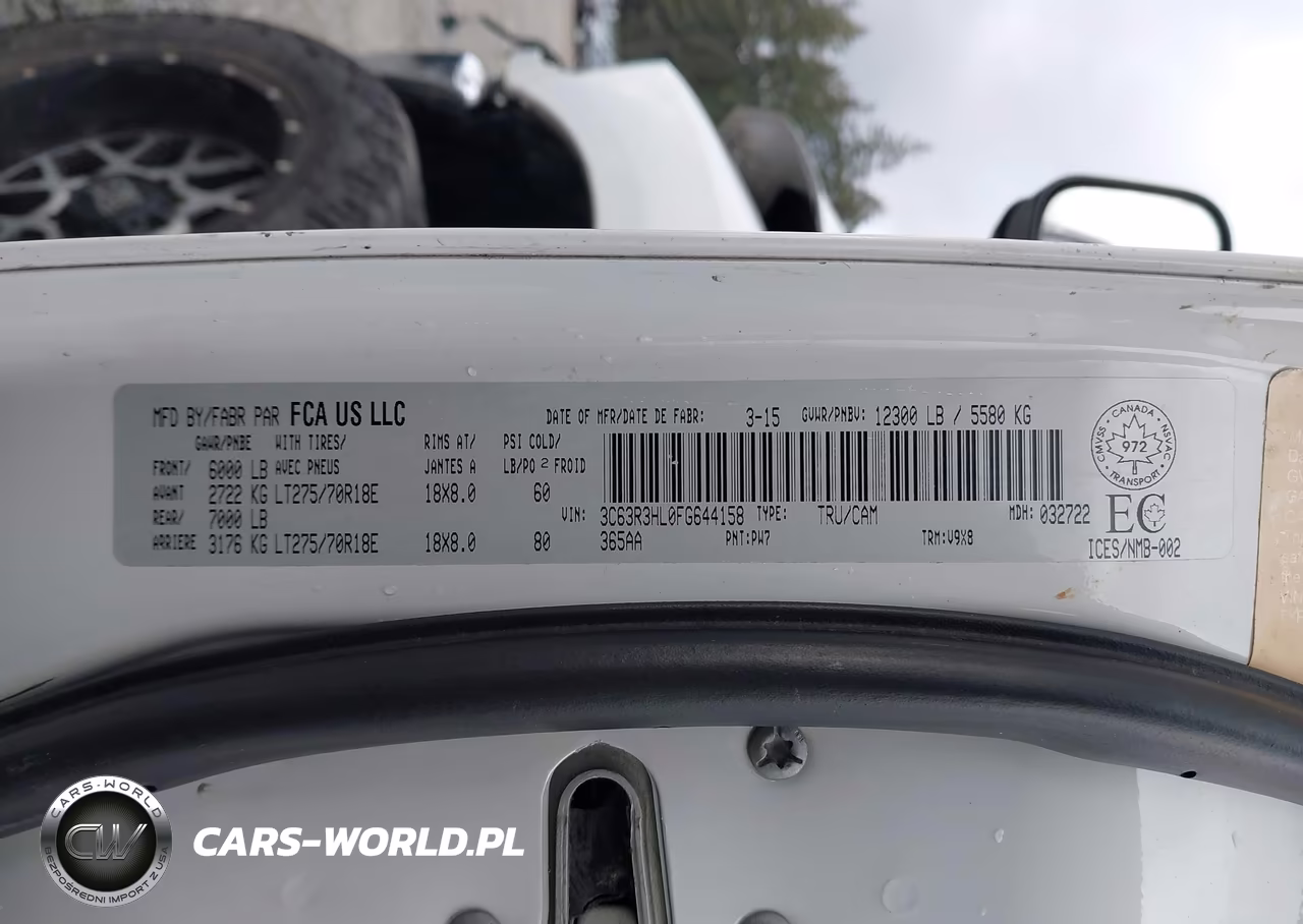 2015 Ram 3500 Slt VIN:3C63R3HL0FG644158 - 8