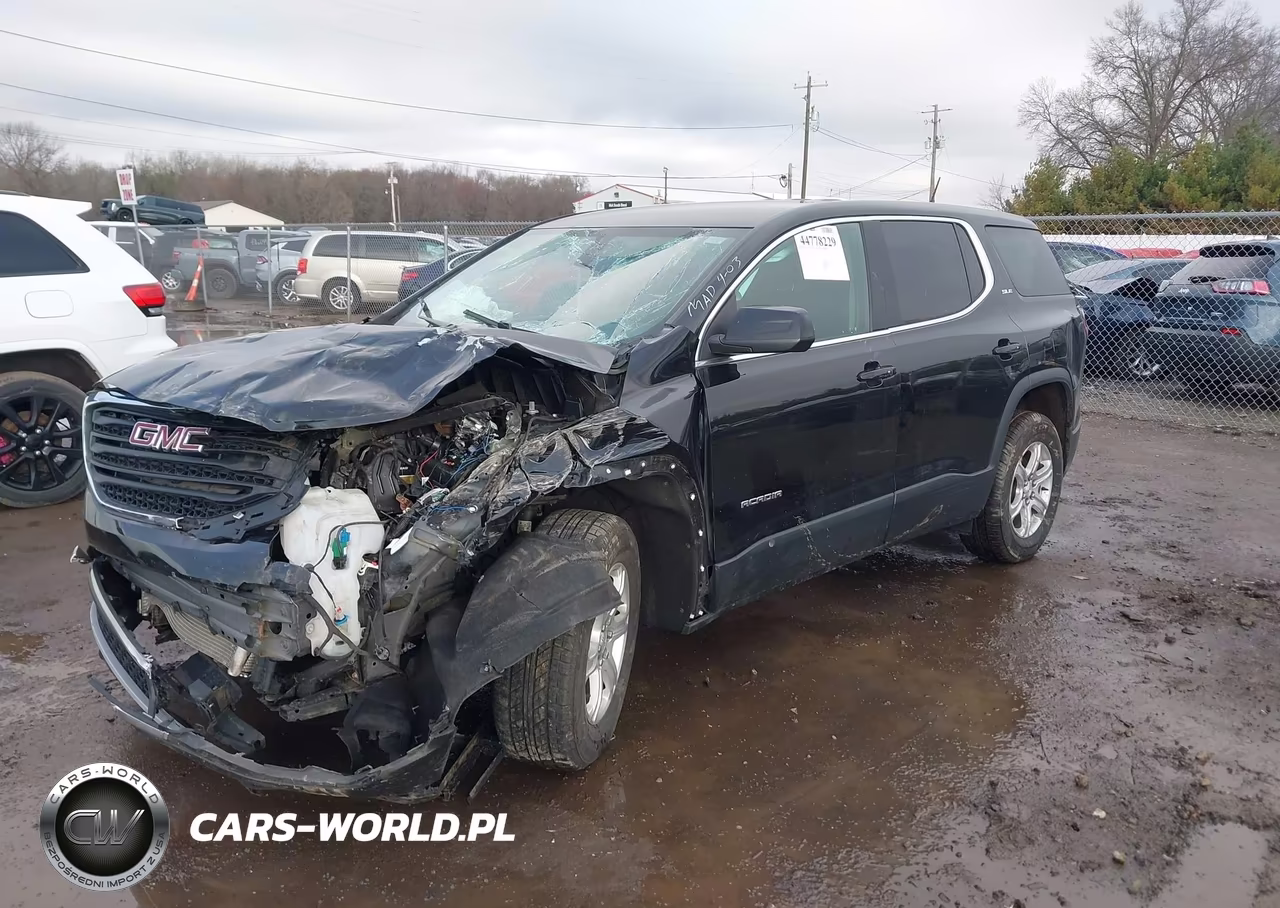 2019 GMC Acadia Sle-1 VIN:1GKKNKLA2KZ107550 - 2