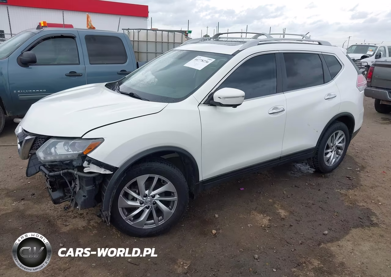 2014 Nissan Rogue Sl VIN:5N1AT2MV2EC787676 - 2
