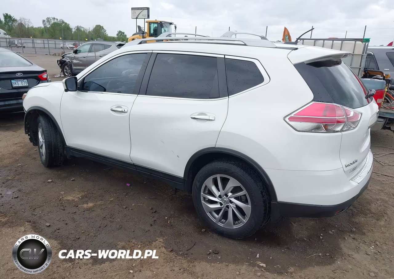 2014 Nissan Rogue Sl VIN:5N1AT2MV2EC787676 - 3