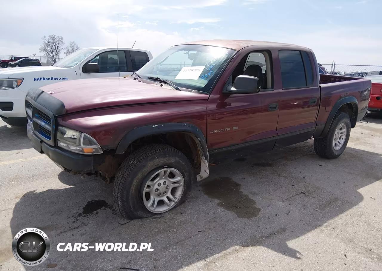 2002 Dodge Dakota Slt VIN:1B7HG48Z52S671258 - 2