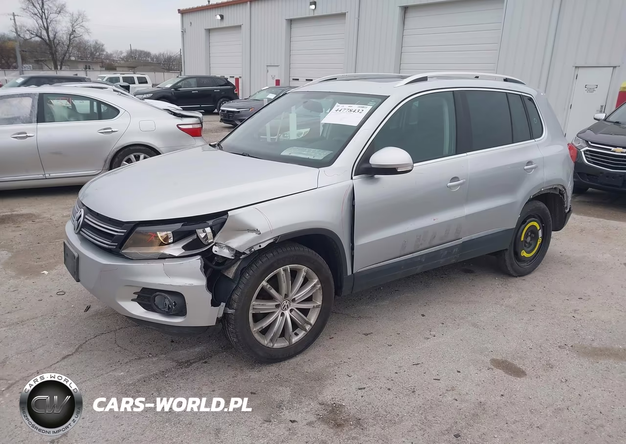2012 Volkswagen Tiguan Se VIN:WVGAV7AX5CW597153 - 2