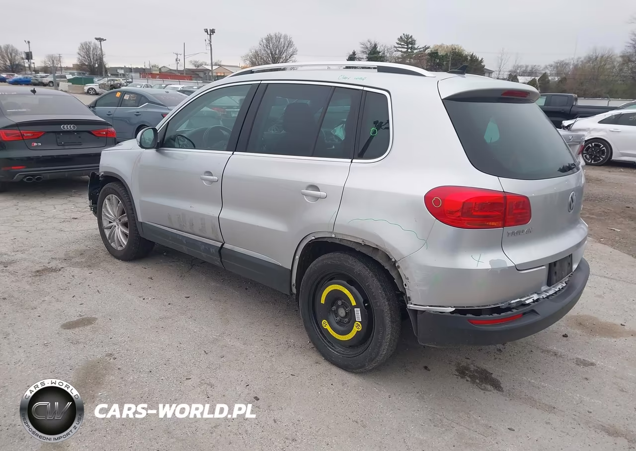 2012 Volkswagen Tiguan Se VIN:WVGAV7AX5CW597153 - 3