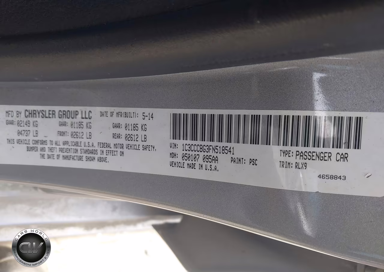 2015 Chrysler 200 S VIN:1C3CCCBG3FN518541 - 9