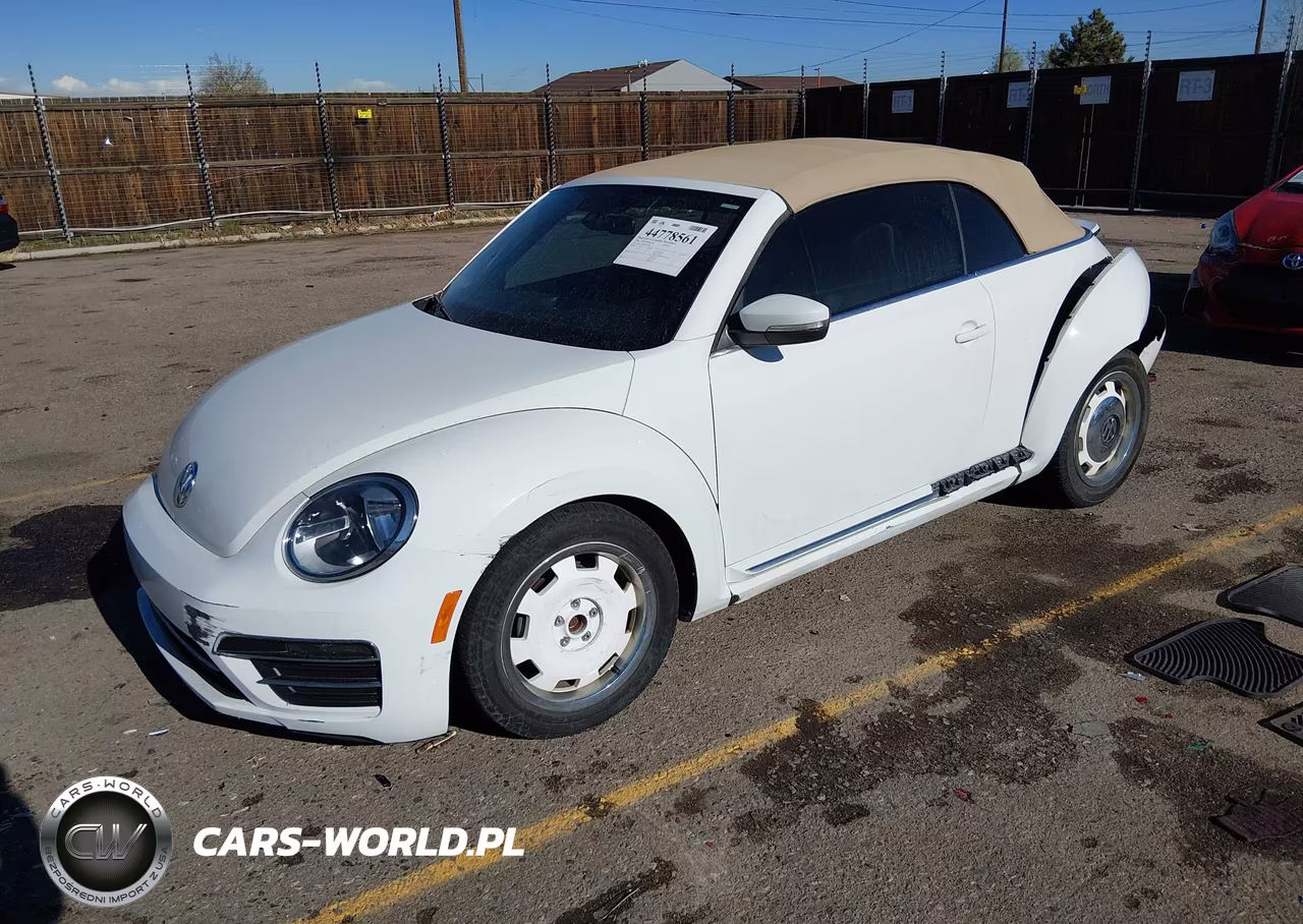 2018 Volkswagen Beetle 2.0T Coast-2.0T S-2.0T Se VIN:3VW5DAAT4JM503924 - 2