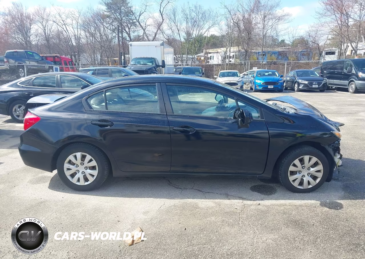 2012 Honda Civic Lx VIN:2HGFB2F50CH581102 - 13