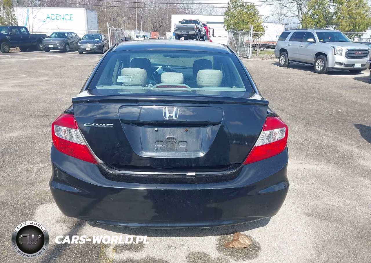 2012 Honda Civic Lx VIN:2HGFB2F50CH581102 - 16