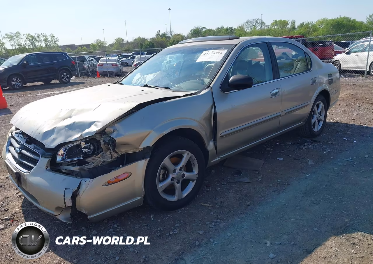 2001 Nissan Maxima Gle VIN:JN1CA31D71T633076 - 2