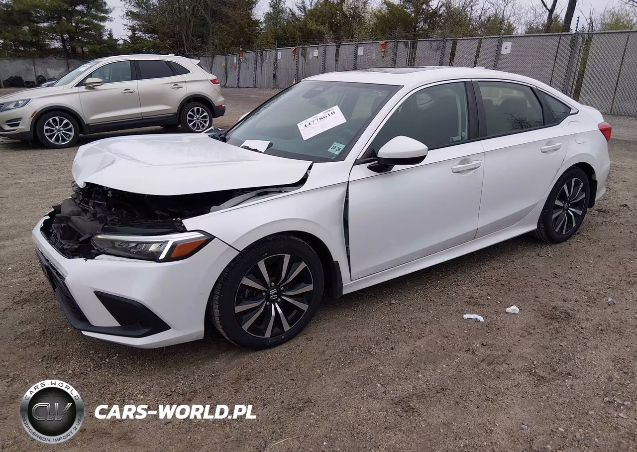 2022 Honda Civic Ex VIN:JHMFE1F77NX006221 - 2