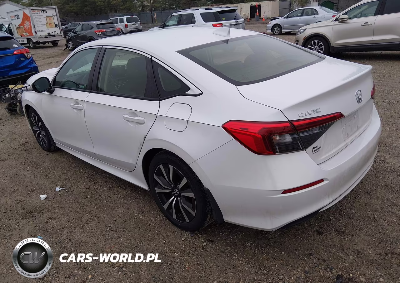 2022 Honda Civic Ex VIN:JHMFE1F77NX006221 - 3