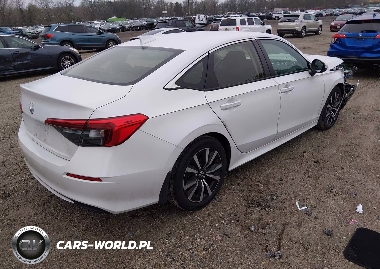 2022 Honda Civic Ex VIN:JHMFE1F77NX006221 - 4