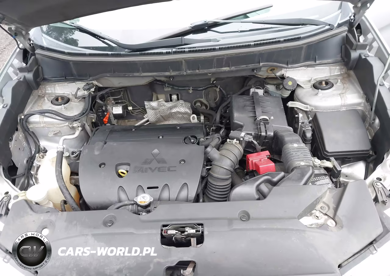 2013 Mitsubishi Outlander Sport Es VIN:4A4AP3AU7DE021402 - 10