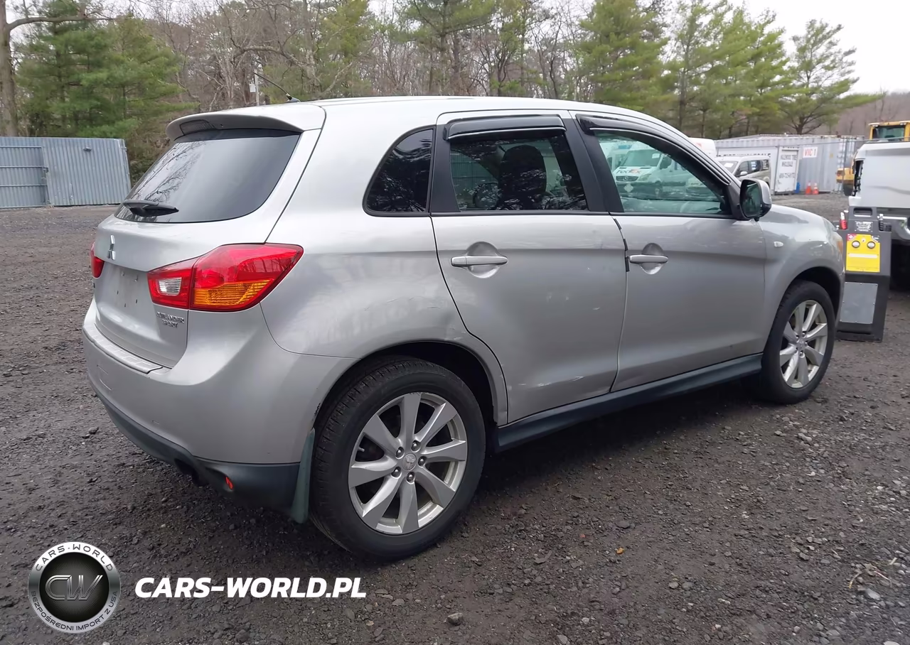 2013 Mitsubishi Outlander Sport Es VIN:4A4AP3AU7DE021402 - 4