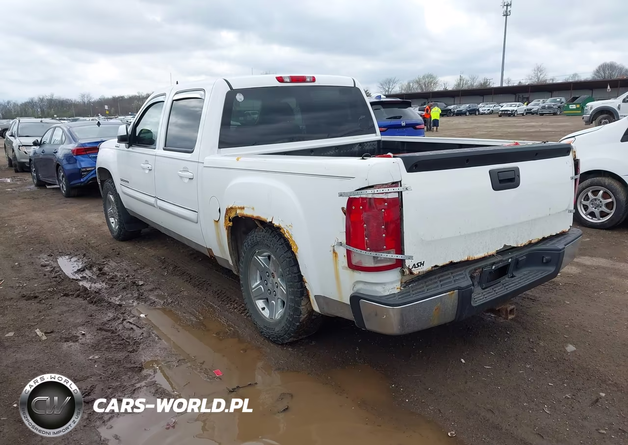 2010 GMC Sierra 1500 Sle VIN:3GTRKVE36AG164528 - 3