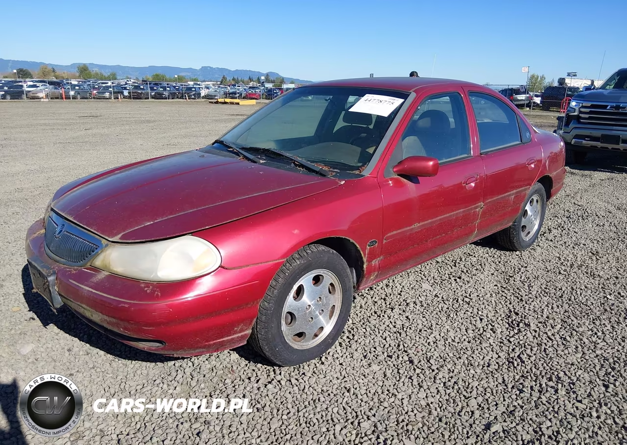 2000 Mercury Mystique Gs-Sport VIN:1MEFM6537YK610383 - 2