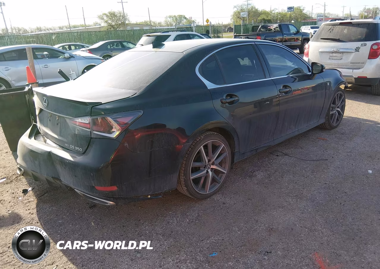 2017 Lexus Gs 350 F Sport VIN:JTHCZ1BL9HA004858 - 4