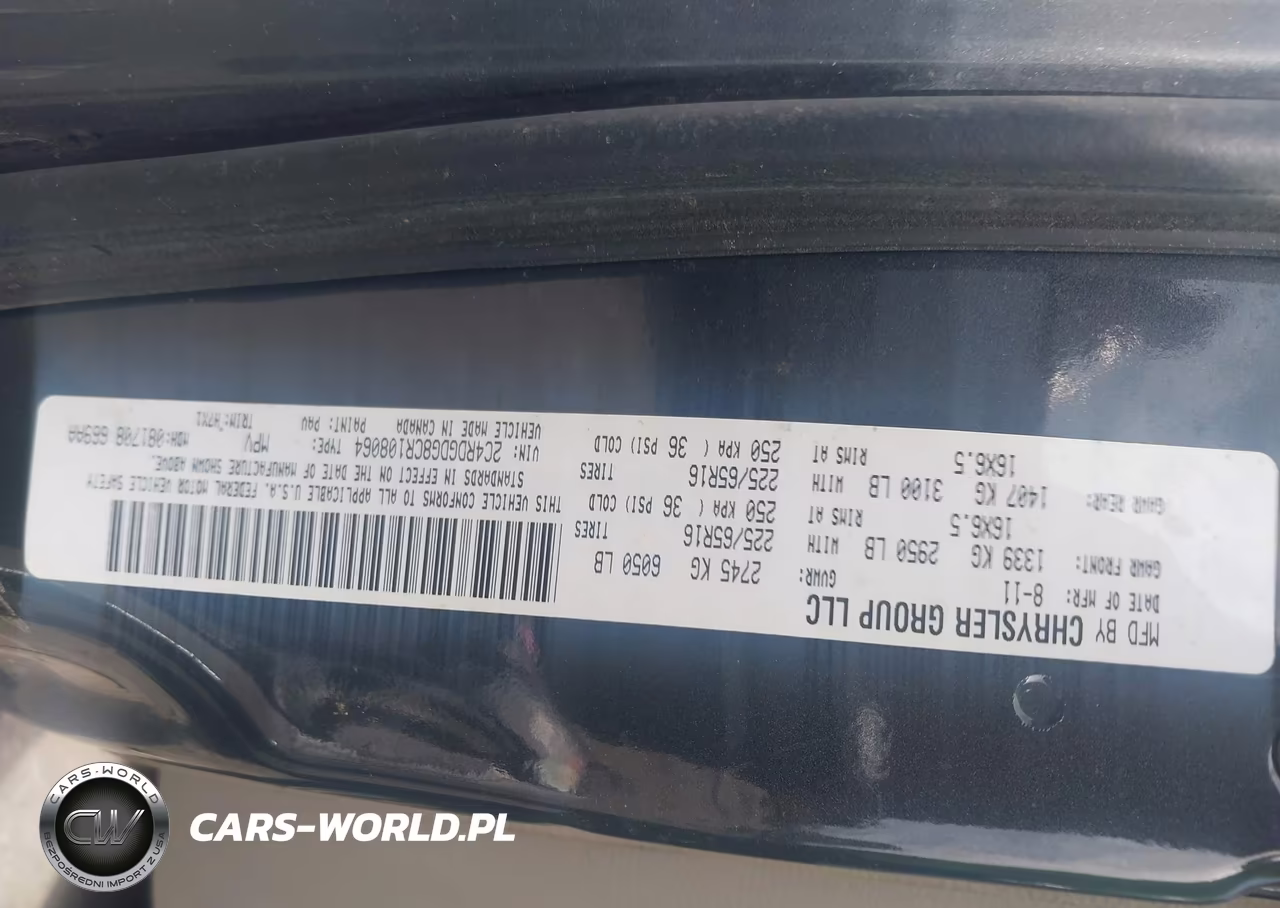 2012 Dodge Grand Caravan Crew VIN:2C4RDGDG8CR108064 - 9