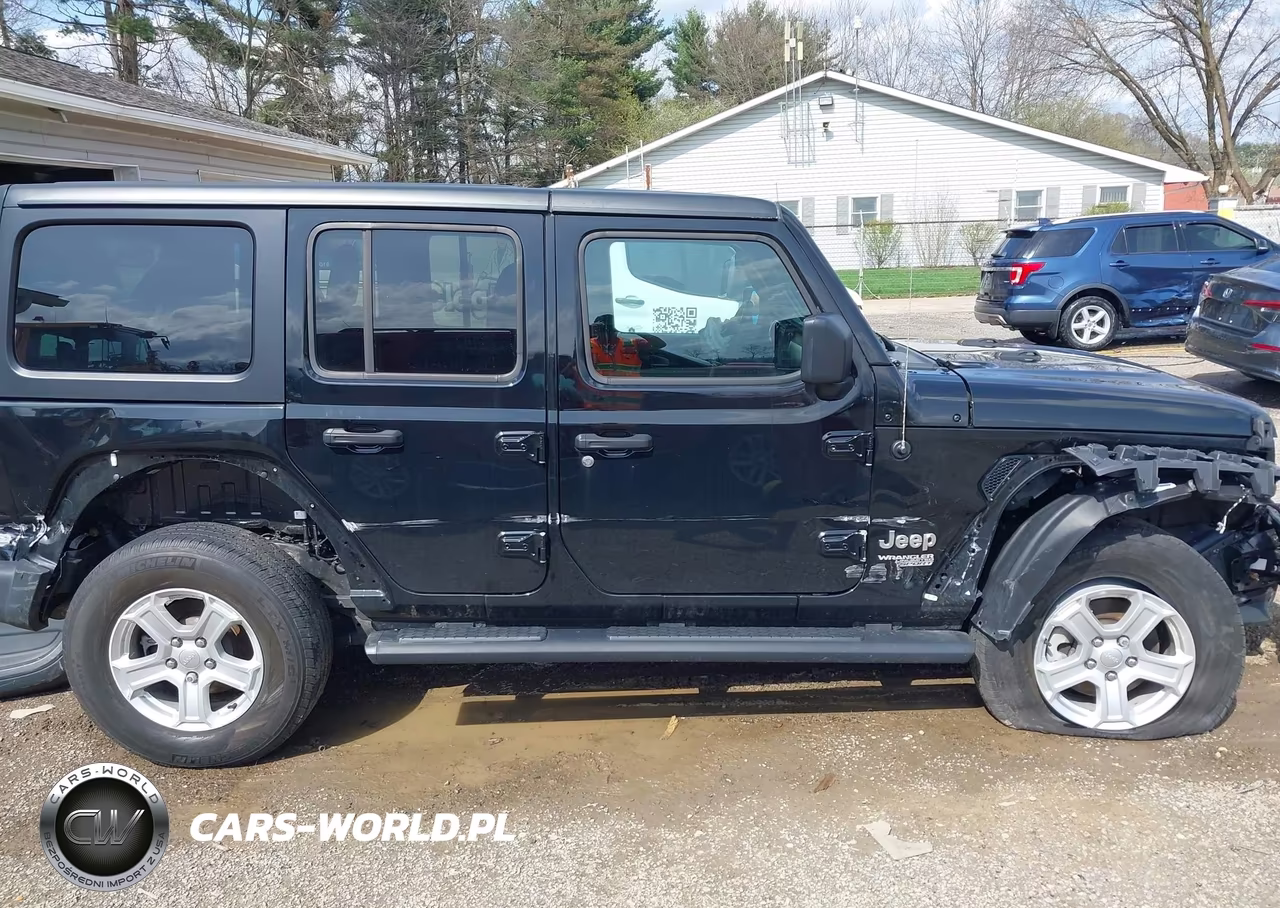 2020 Jeep Wrangler Unlimited Sport S 4X4 VIN:1C4HJXDN8LW166458 - 14