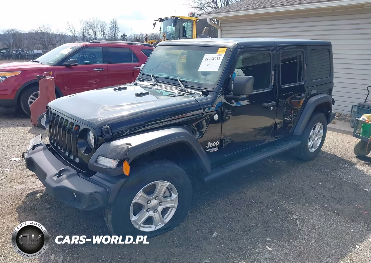 2020 Jeep Wrangler Unlimited Sport S 4X4 VIN:1C4HJXDN8LW166458 - 2