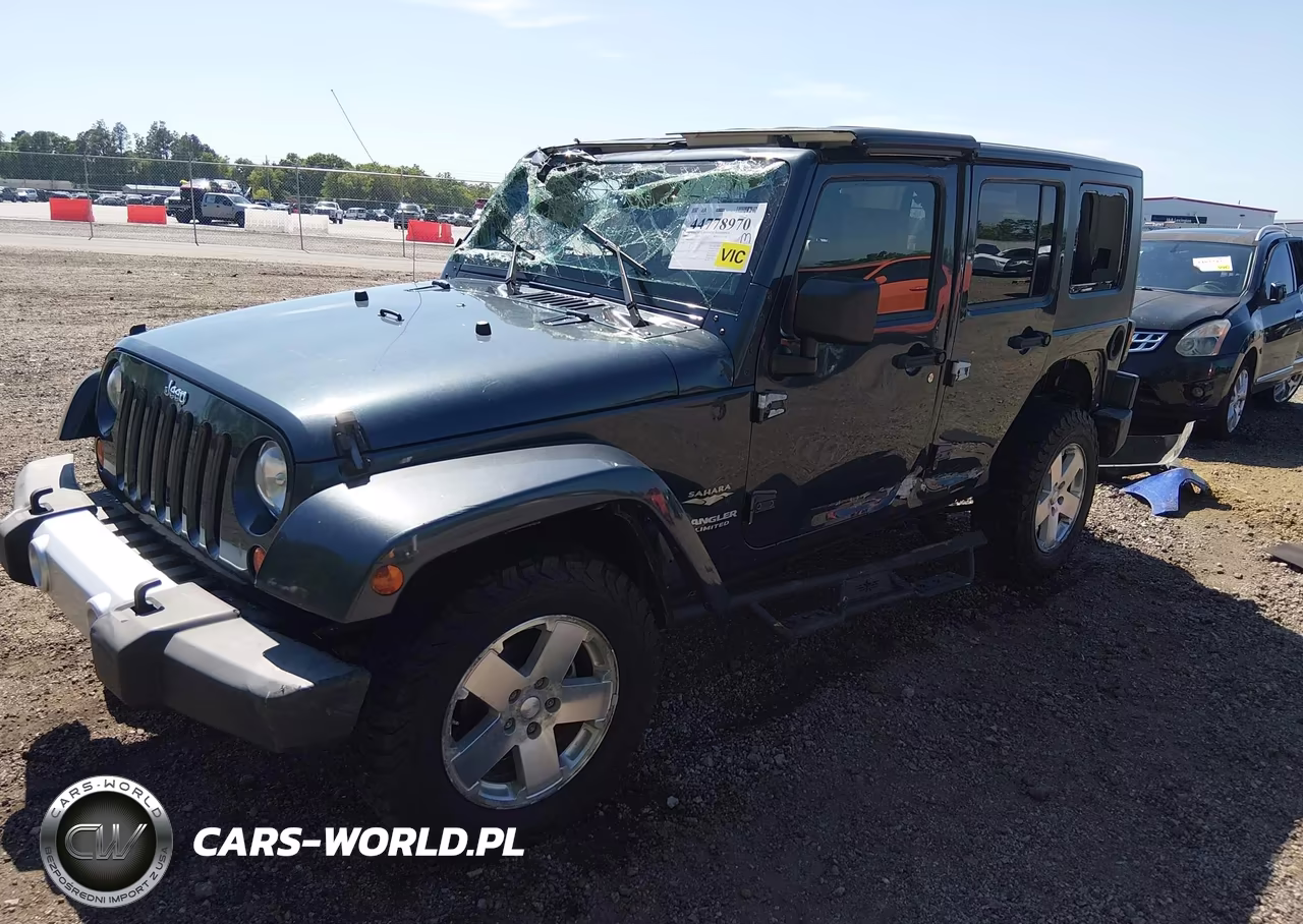 2008 Jeep Wrangler Unlimited Sahara VIN:1J4GA59128L537638 - 2