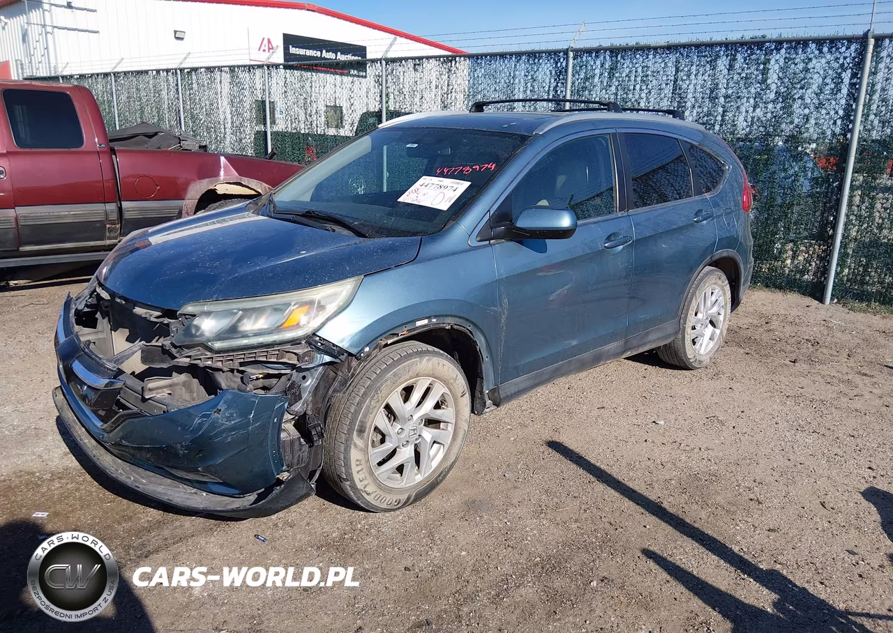 2015 Honda Cr-V Ex-L VIN:5J6RM4H72FL110683 - 2