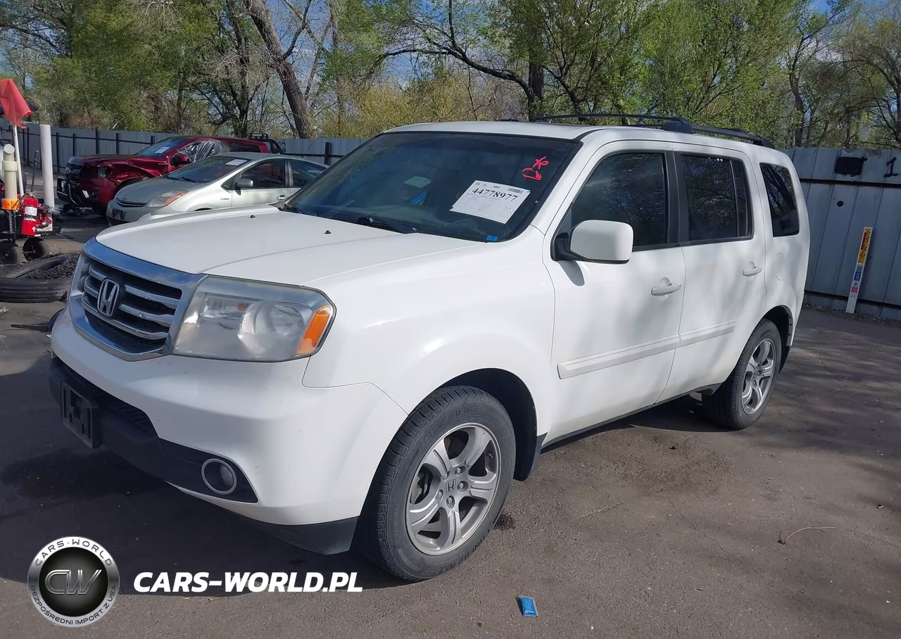 2012 Honda Pilot Ex-L VIN:5FNYF4H69CB037703 - 2