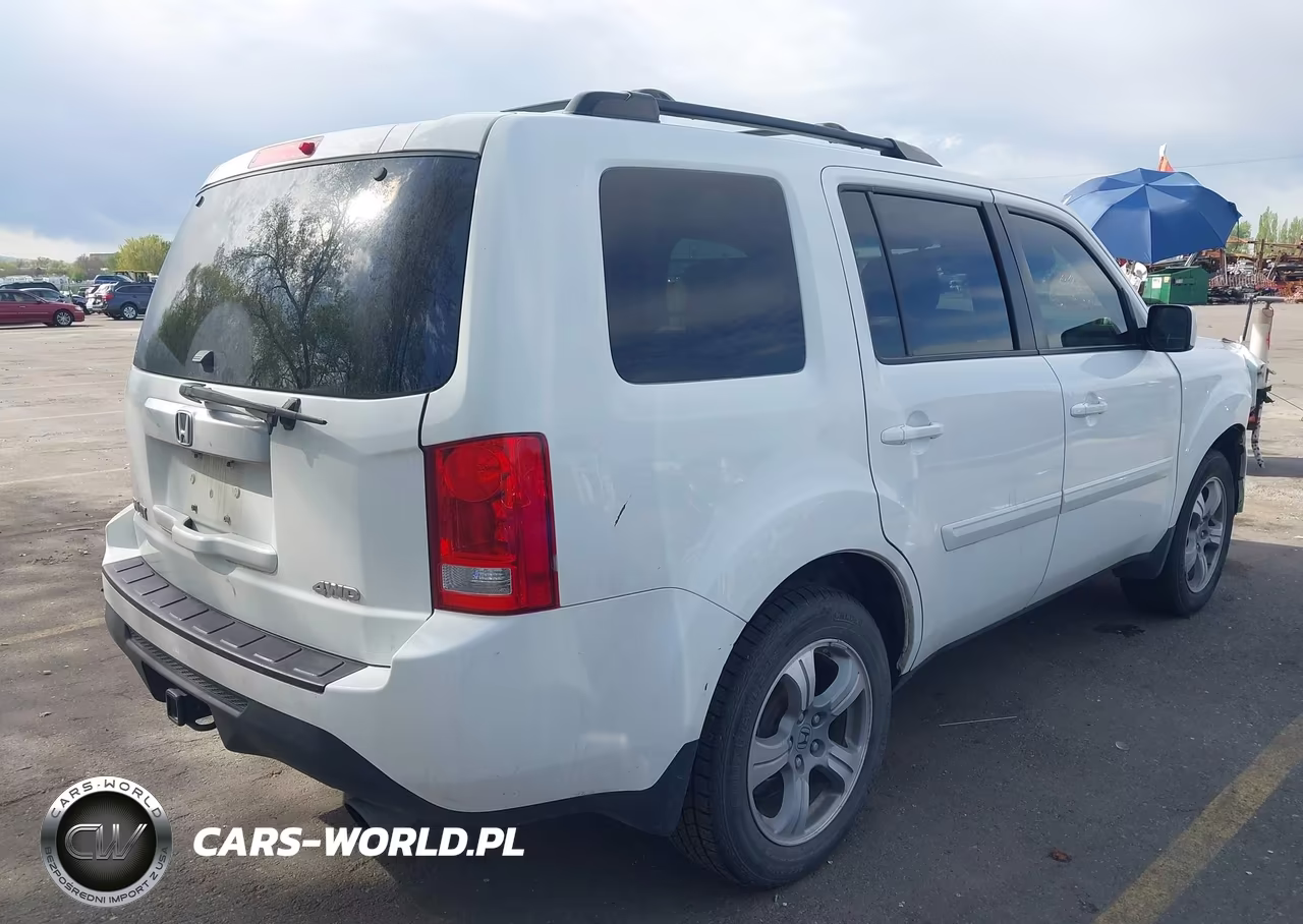 2012 Honda Pilot Ex-L VIN:5FNYF4H69CB037703 - 4