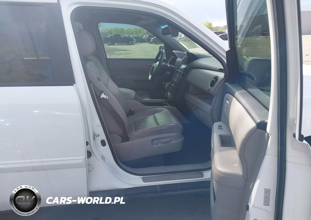 2012 Honda Pilot Ex-L VIN:5FNYF4H69CB037703 - 5