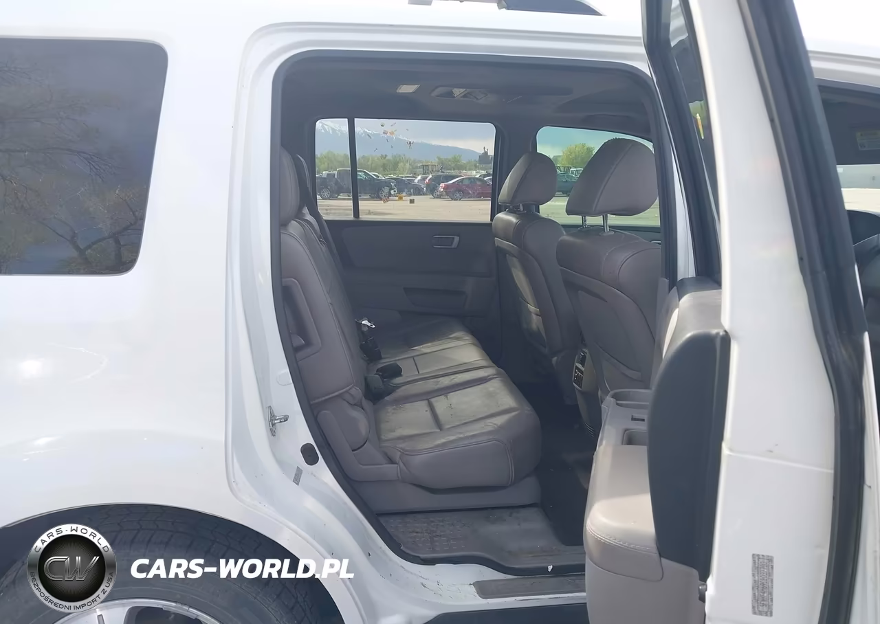 2012 Honda Pilot Ex-L VIN:5FNYF4H69CB037703 - 8