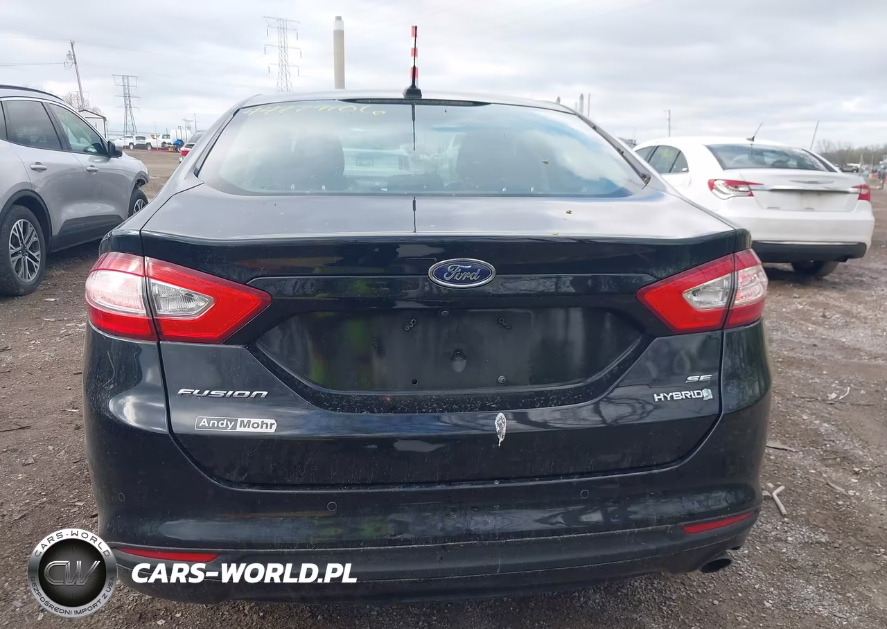 2016 Ford Fusion Hybrid Se VIN:3FA6P0LU0GR285612 - 16