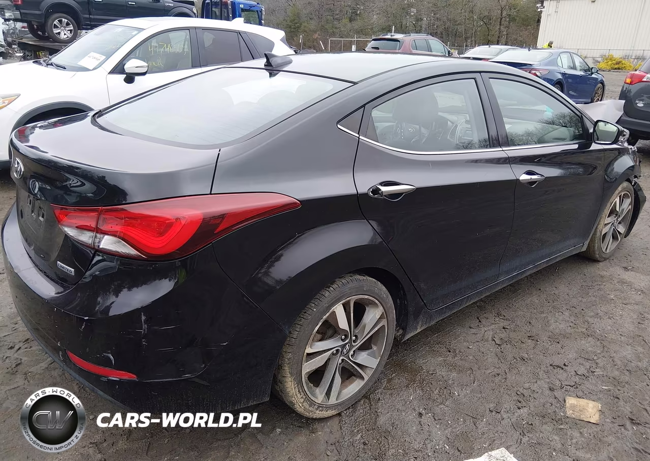 2016 Hyundai Elantra Limited VIN:KMHDH4AEXGU534536 - 4