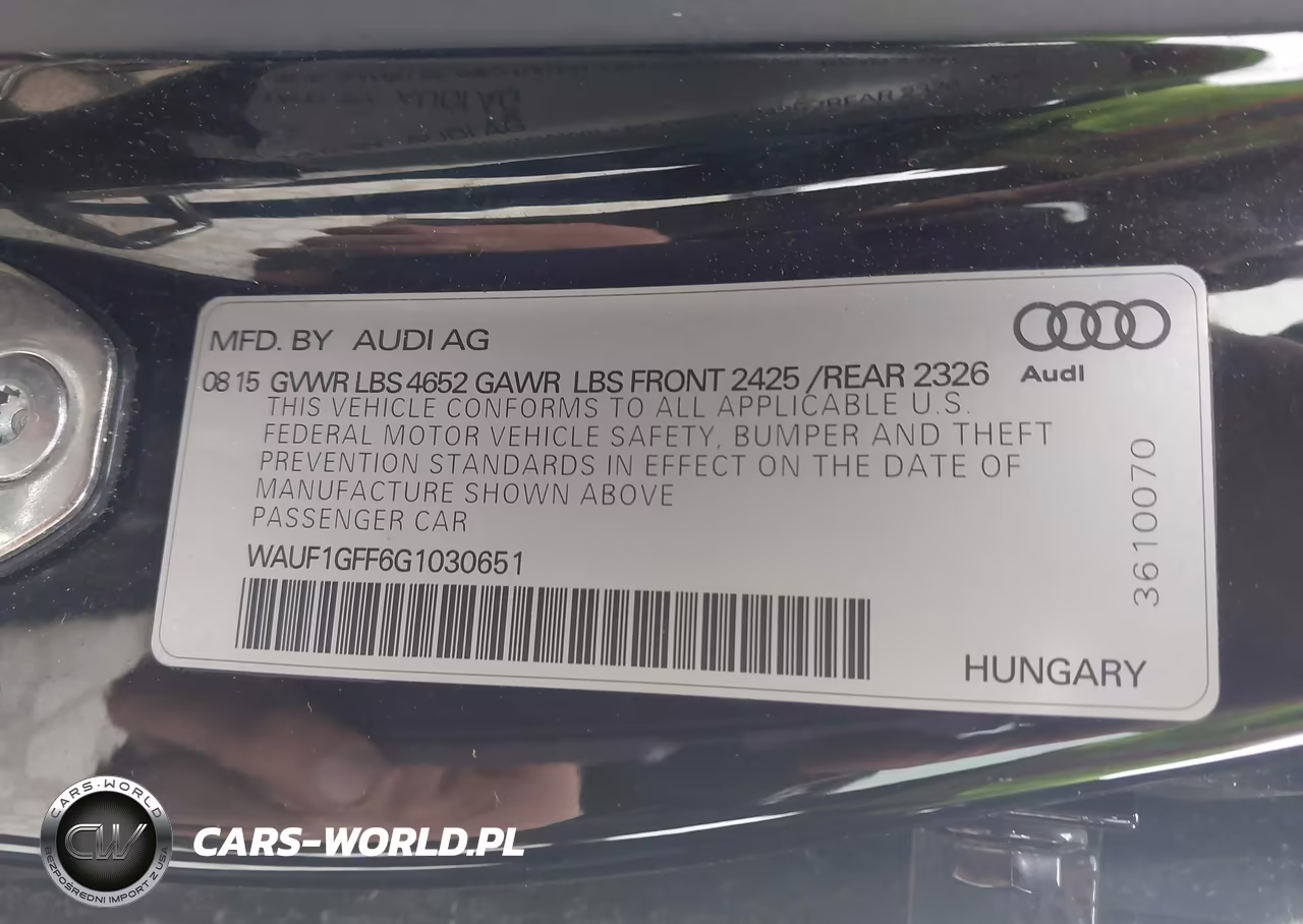 2016 Audi S3 2.0T Premium Plus VIN:WAUF1GFF6G1030651 - 9