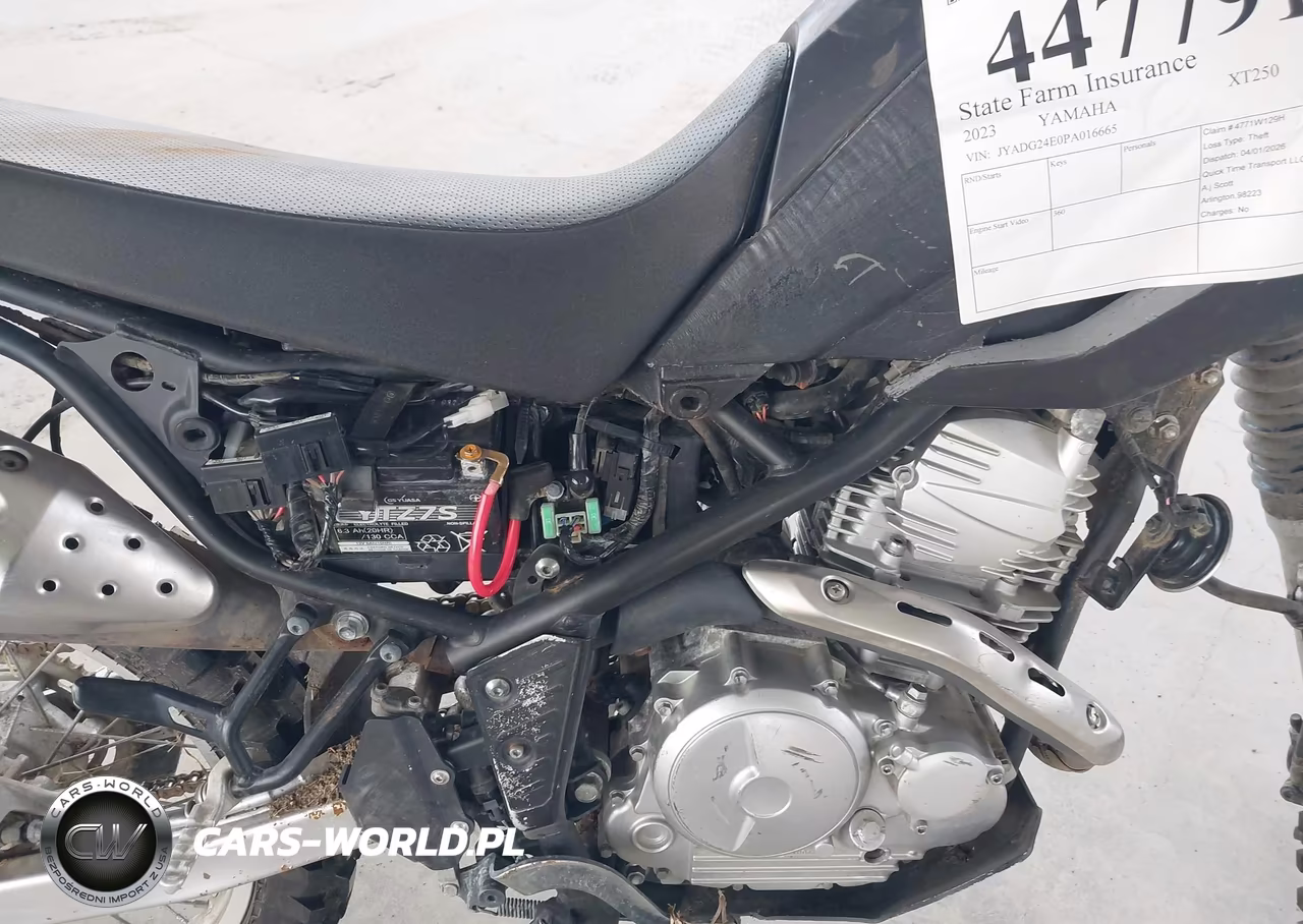 2023 Yamaha Xt250 VIN:JYADG24E0PA016665 - 14