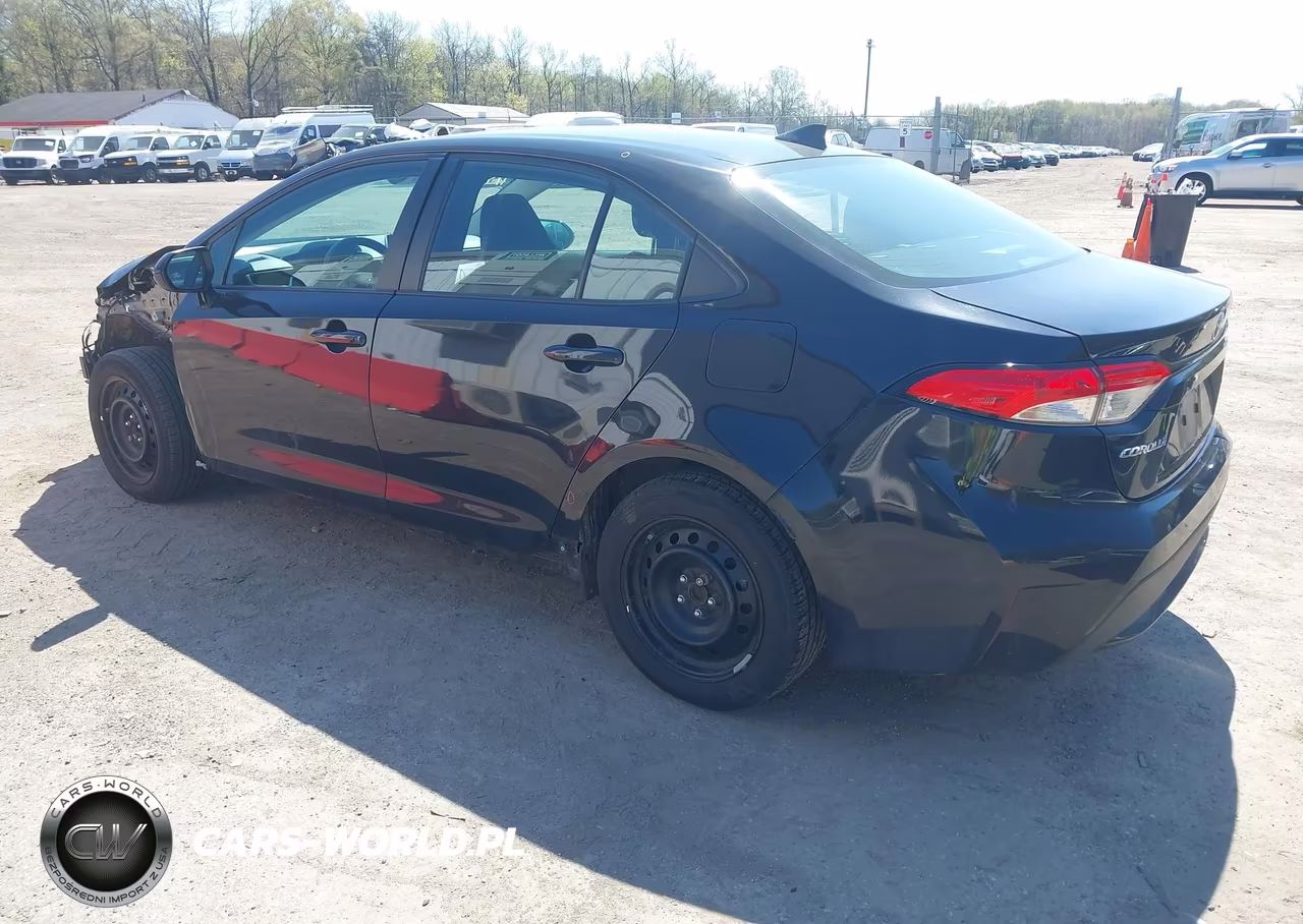 2021 Toyota Corolla Le VIN:5YFEPMAE9MP209168 - 3