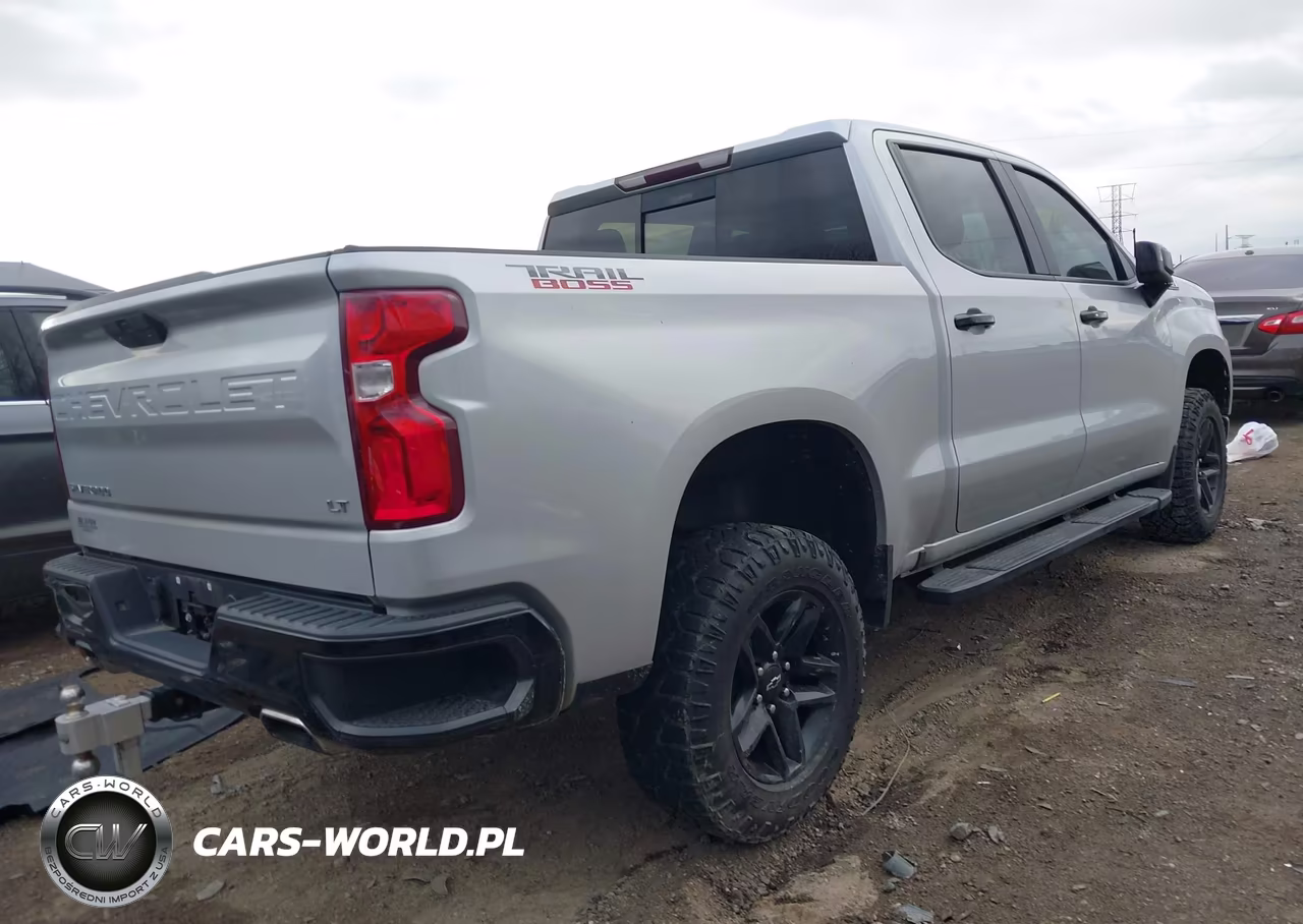 2021 Chevrolet Silverado 1500 4Wd Short Bed Lt Trail Boss VIN:1GCPYFED3MZ180954 - 4
