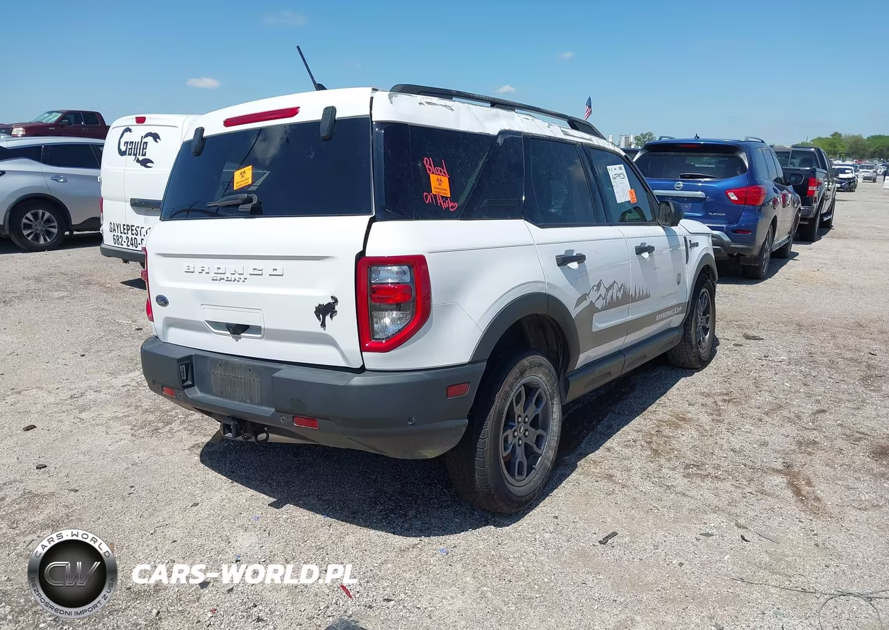 2022 Ford Bronco Sport Big Bend VIN:3FMCR9B66NRD63236 - 4