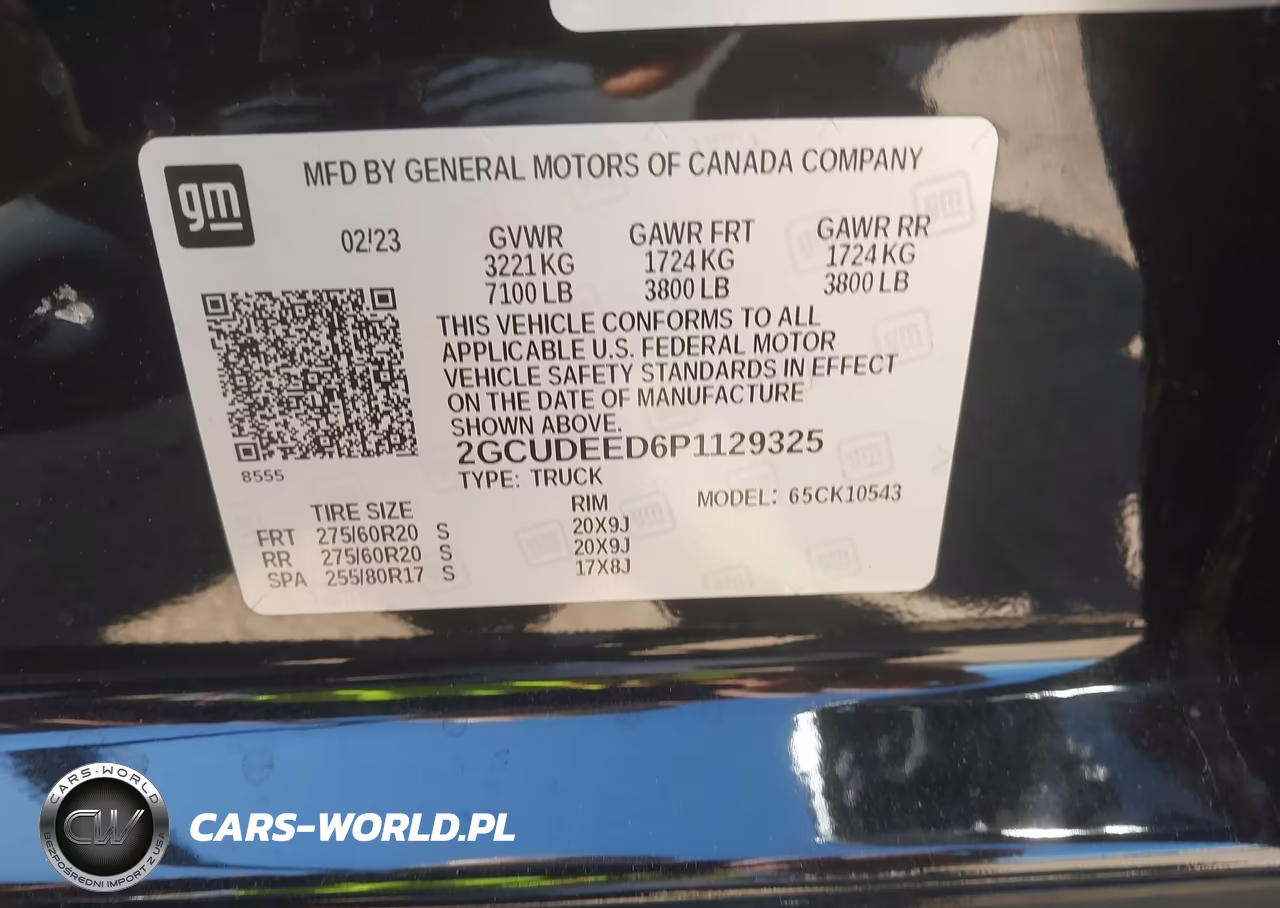 2023 Chevrolet Silverado 1500 4Wd Short Bed Rst VIN:2GCUDEED6P1129325 - 9