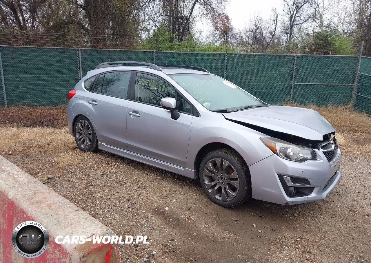 2016 Subaru Impreza 2.0I Sport Premium