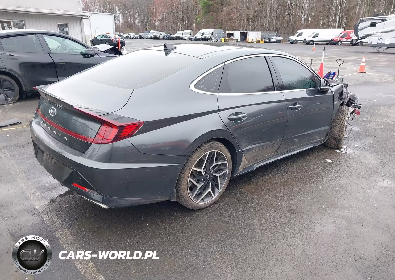 2023 Hyundai Sonata N Line VIN:KMHL14JC9PA336868 - 4