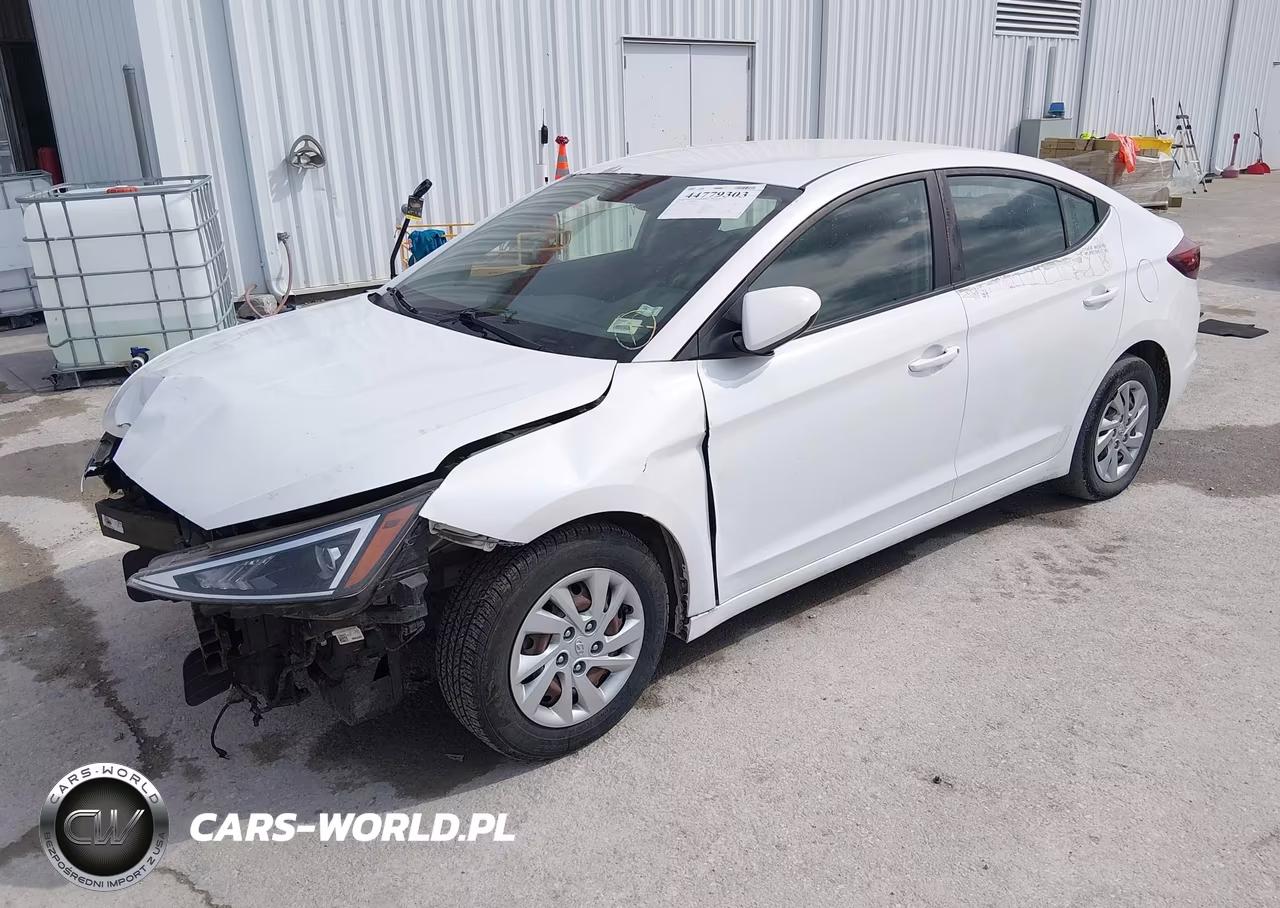 2019 Hyundai Elantra Se VIN:5NPD74LF2KH434947 - 2