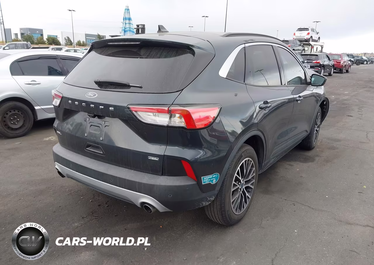 2022 Ford Escape Sel Plug-In Hybrid VIN:1FMCU0KZXNUA25934 - 4