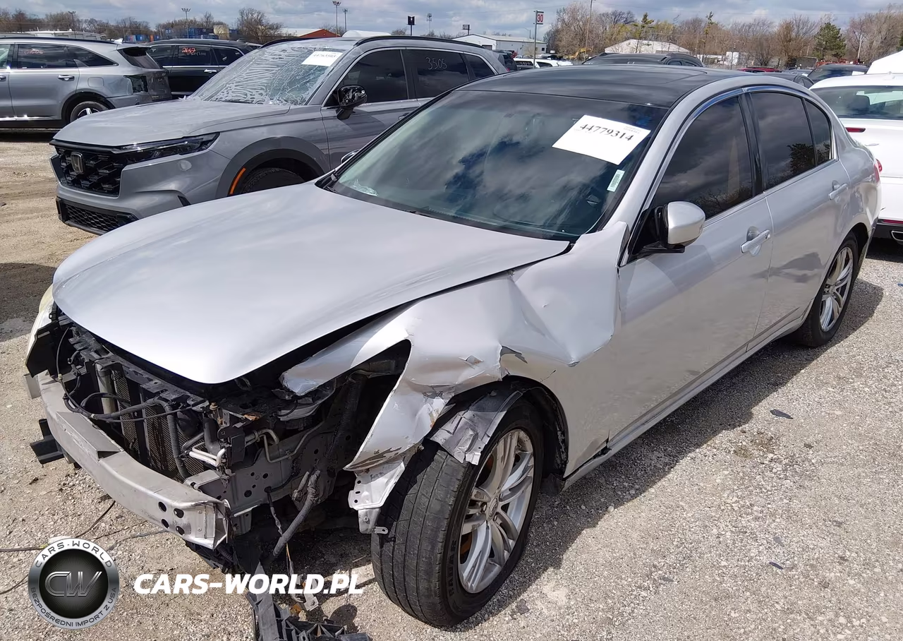 INFINITI G37X VIN:JN1CV6AR4DM357424 - 2