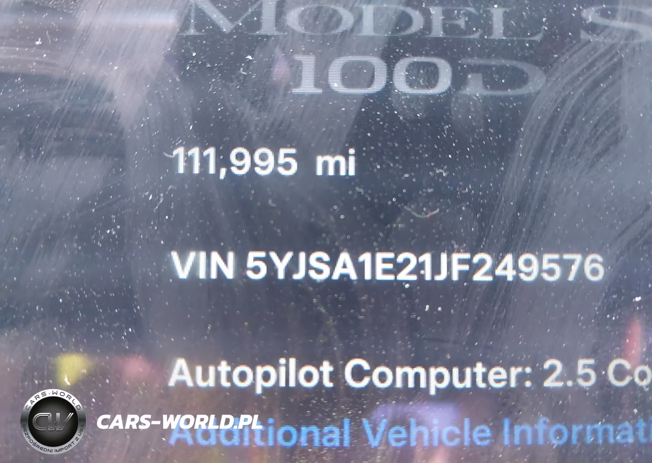 2018 Tesla Model S 100D-75D-P100D VIN:5YJSA1E21JF249576 - 15