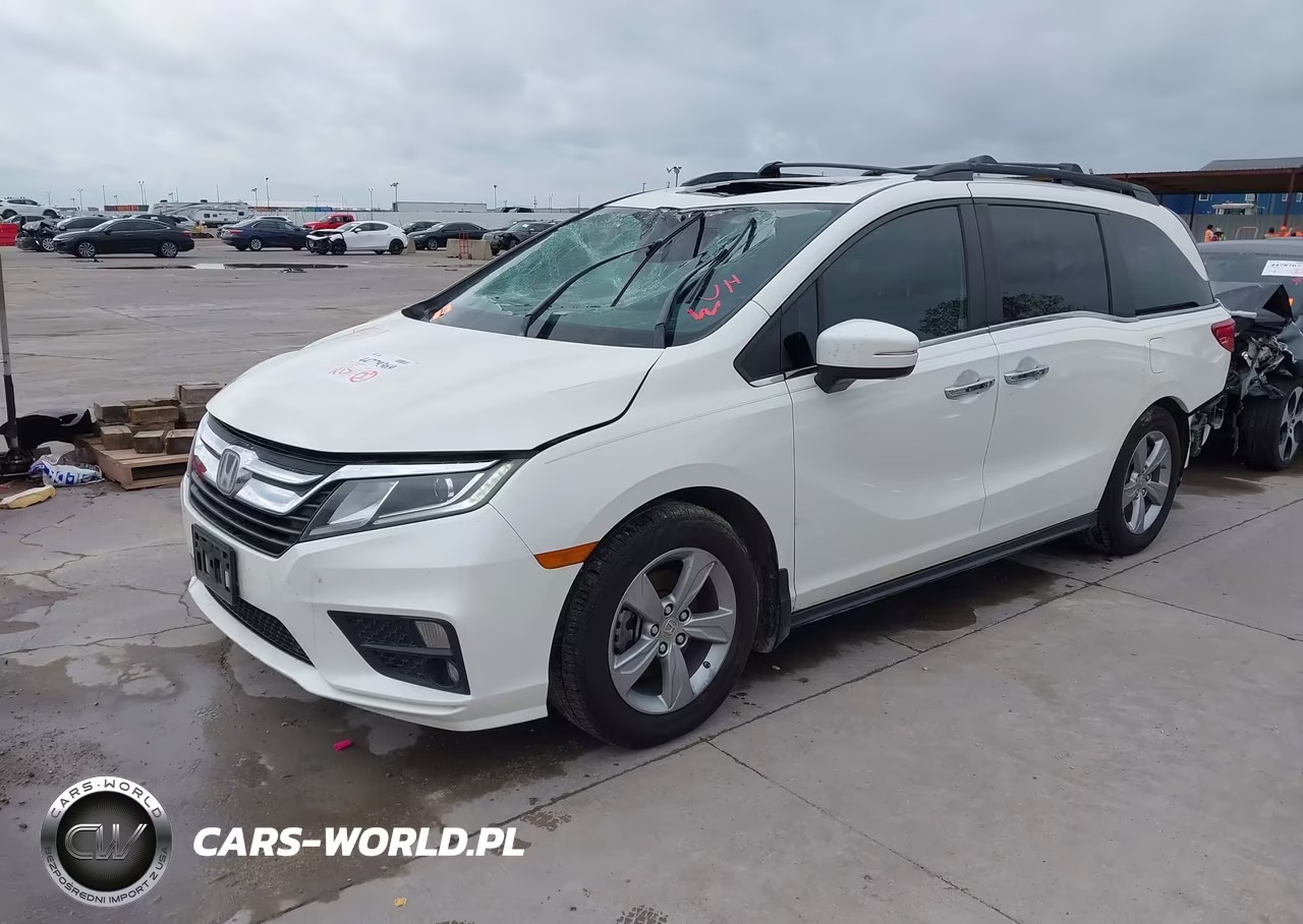 2018 Honda Odyssey Ex-L VIN:5FNRL6H75JB020489 - 2
