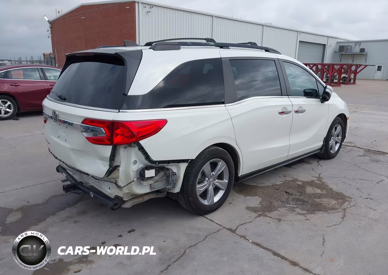 2018 Honda Odyssey Ex-L VIN:5FNRL6H75JB020489 - 4
